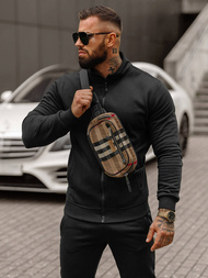 Chándal de hombre negro OZONEE JS/68C10385/3Z