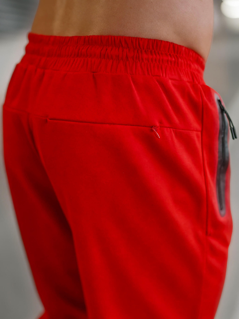 Pantalón de chándal de hombre rojo OZONEE JS/17K1998/18