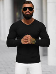 Jersey de hombre negro OZONEE NB/MMB601/4Z