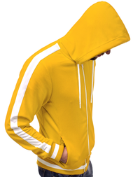 Sudadera de hombre amarilla OZONEE A/1009Z