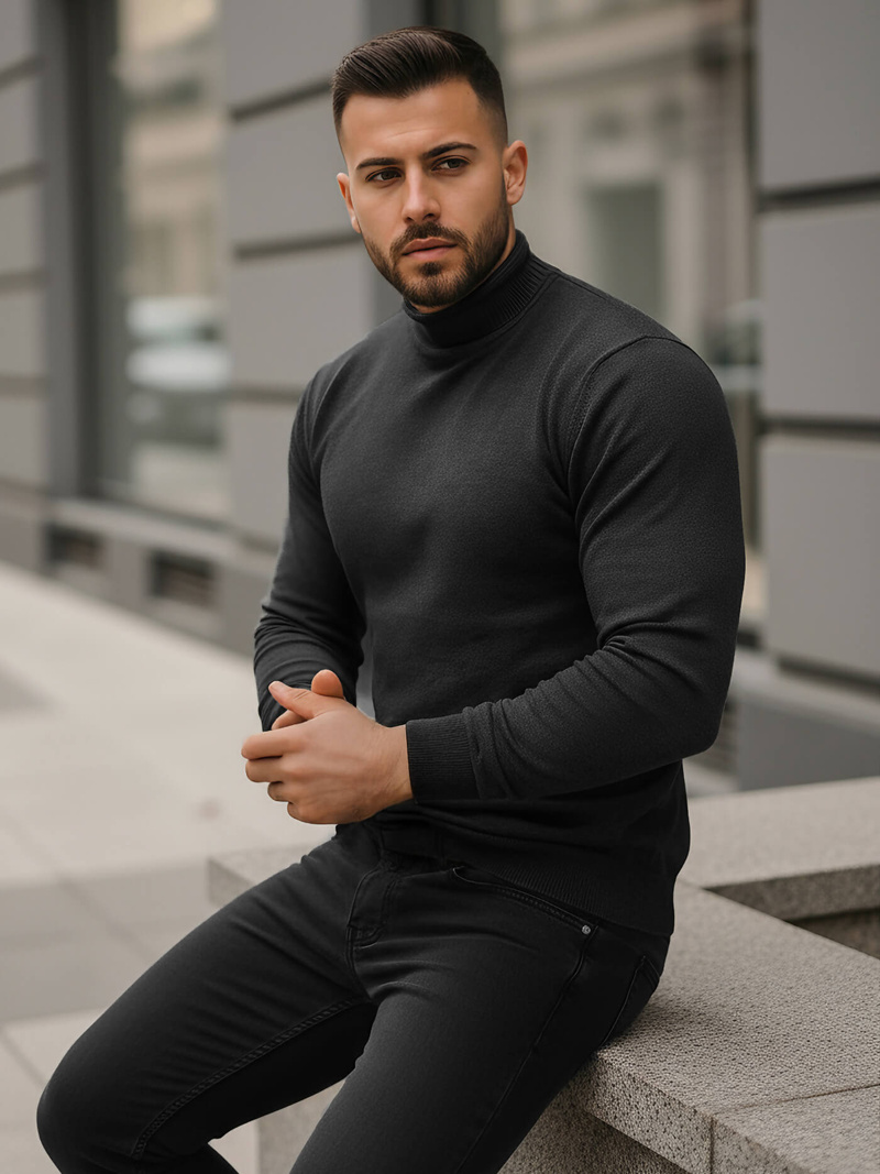 Jersey de hombre grafito OZONEE V/V24503