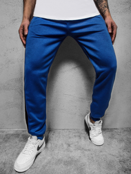 Pantalón de chándal de hombre azul negro OZONEE JS/JZ11005Z