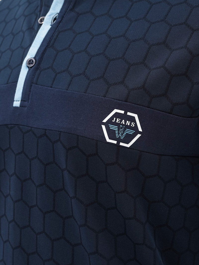 Polo de hombre granate OZONEE O/QQ922