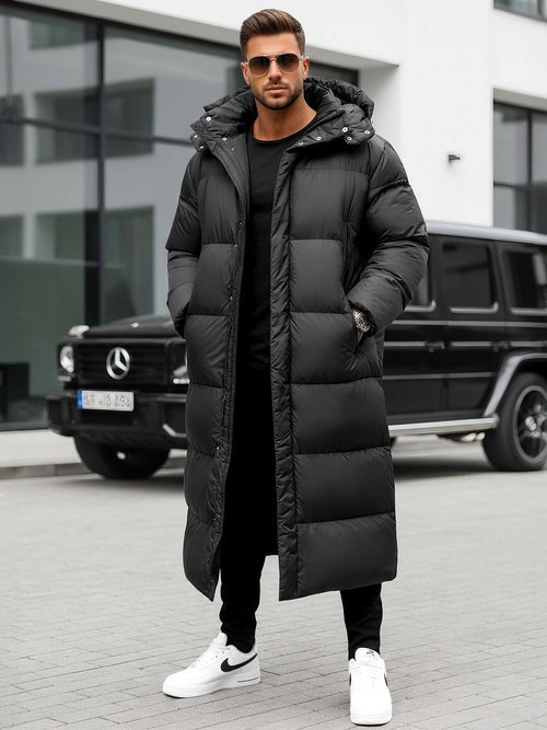 Chaqueta de hombre negra OZONEE O/M3202Z