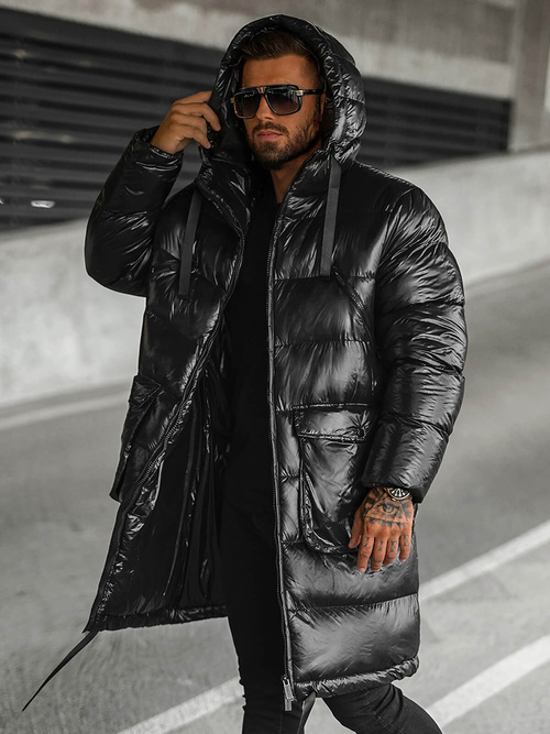 Chaqueta de hombre negro OZONEE O/M3205Z