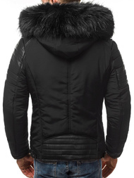 Chaqueta de hombre negra OZONEE O/88835