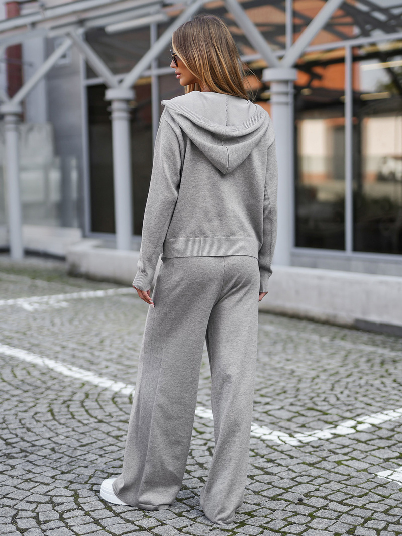 Conjunto de chándal de dos piezas gris OZONEE JS/26C8803/2