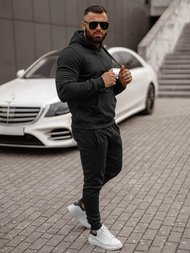 Chándal de hombre negro OZONEE JS/68C10381/3Z