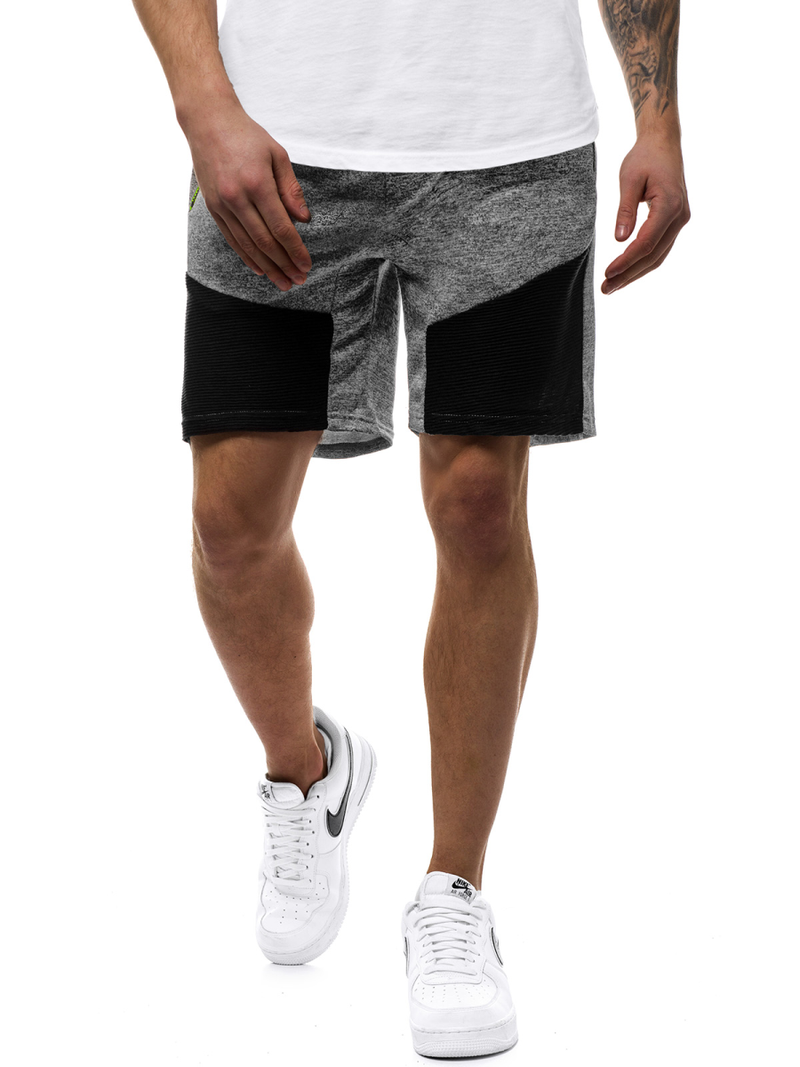 Pantalón corto de hombre gris JS/KS2512