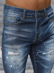 Vaqueros de hombre azul oscuro OZONEE NB/MP0170BS