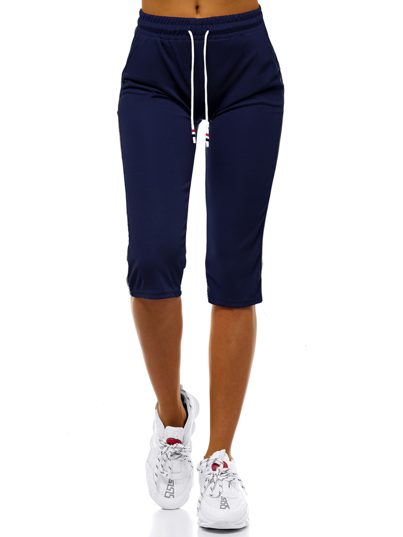 Pantalón de chándal para mujer azul marino OZONEE JS/1021/C4