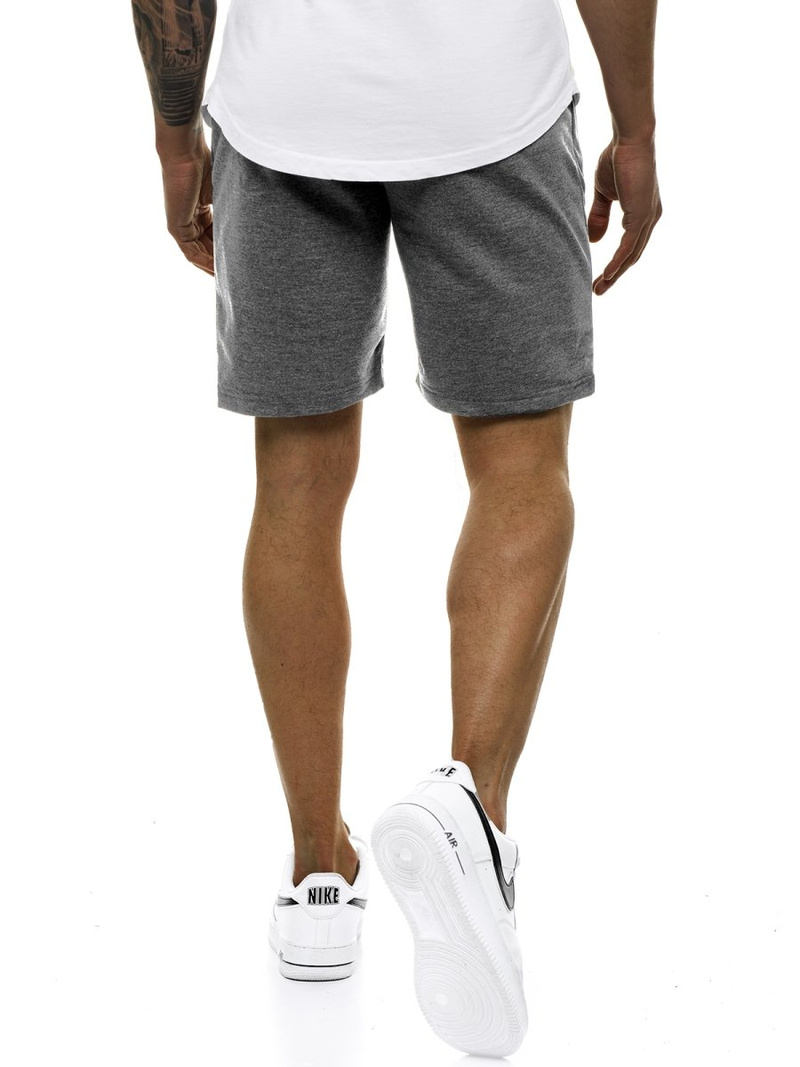 Pantalón corto de hombre gris oscuro JS/XW75