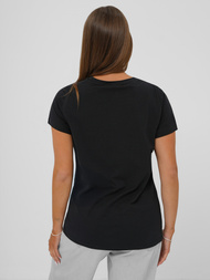 Camiseta de mujer negra OZONEE JS/YJ77841