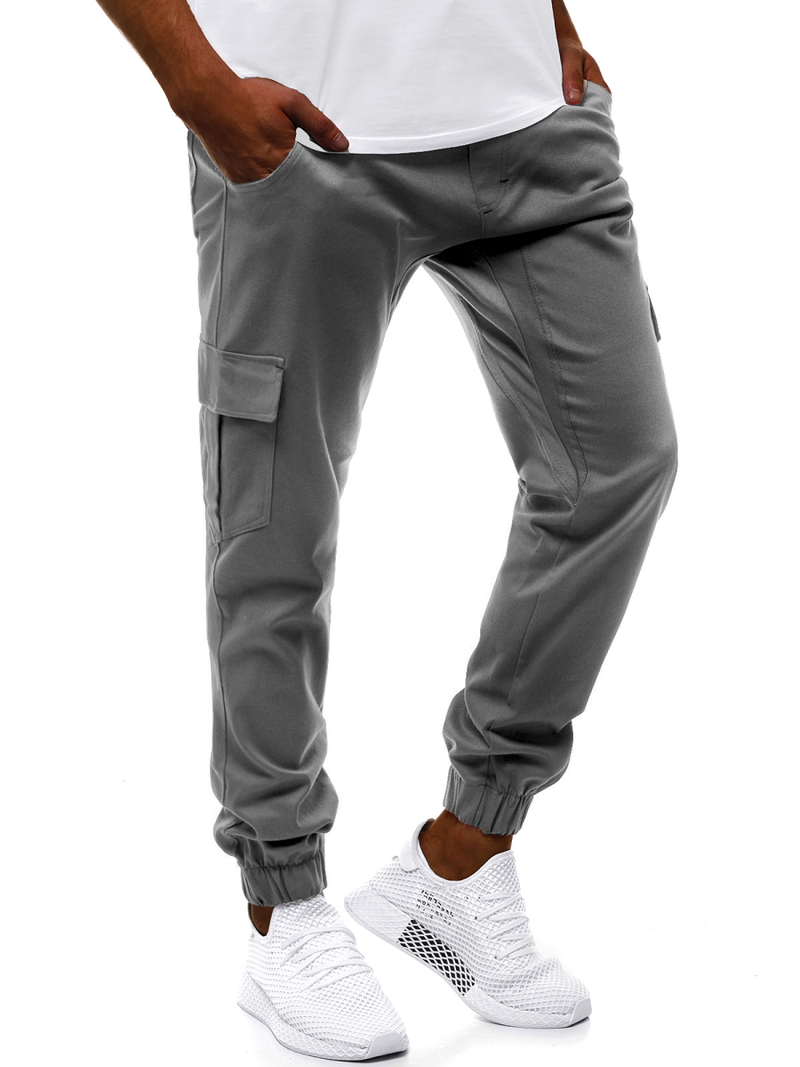 Pantalón jogger de hombre gris OZONEE A/404