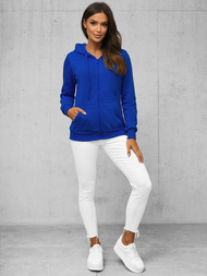 Sudadera de mujer cobalto OZONEE JS/W03Z