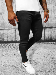 Vaqueros de hombre negras OZONEE E/5348/02