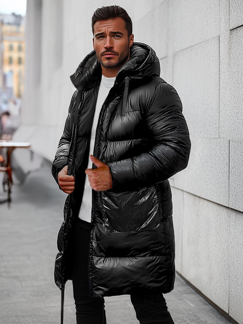 Chaqueta de hombre negro OZONEE O/M3205Z