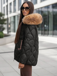 Chaqueta de mujer negra OZONEE O/5M3226/392Z