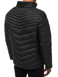 Chaqueta de hombre negra OZONEE JB/JP1137Z