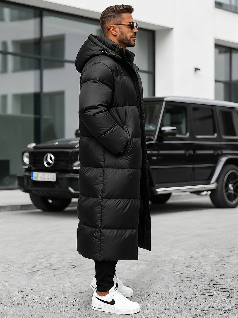 Chaqueta de hombre negra OZONEE O/M3202Z