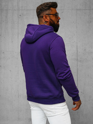 Sudadera de hombre violeta OZONEE JS/2009Z
