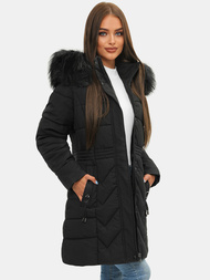 Chaqueta de mujer en negra OZONEE JS/M9060/392