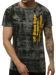 Camiseta de hombre grafita OZONEE JS/SS10920