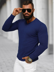 Jersey de hombre azul oscuro OZONEE NB/MMB601/5Z