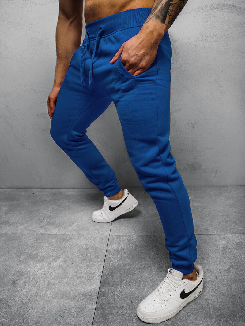 Pantalón de chándal de hombre cobalto OZONEE JS/XW01Z