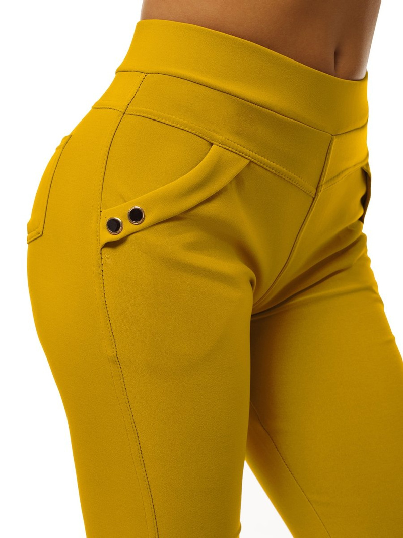 Leggings para mujer camel OZONEE JS/1041/B10