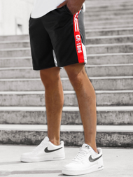 Pantalón corto de hombre negro JS/KS2501