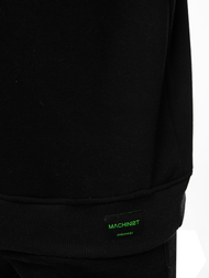 Sudadera de hombre negra OZONEE MACH/3149