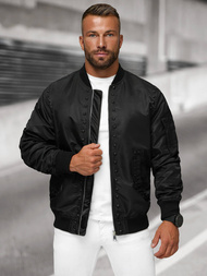 Chaqueta de hombre negra OZONEE O/8905Z