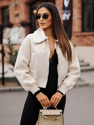 Chaqueta de mujer crudo OZONEE O/81326