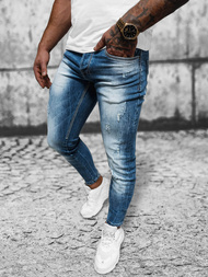 Vaqueros de hombre azul OZONEE NB/MP0008B