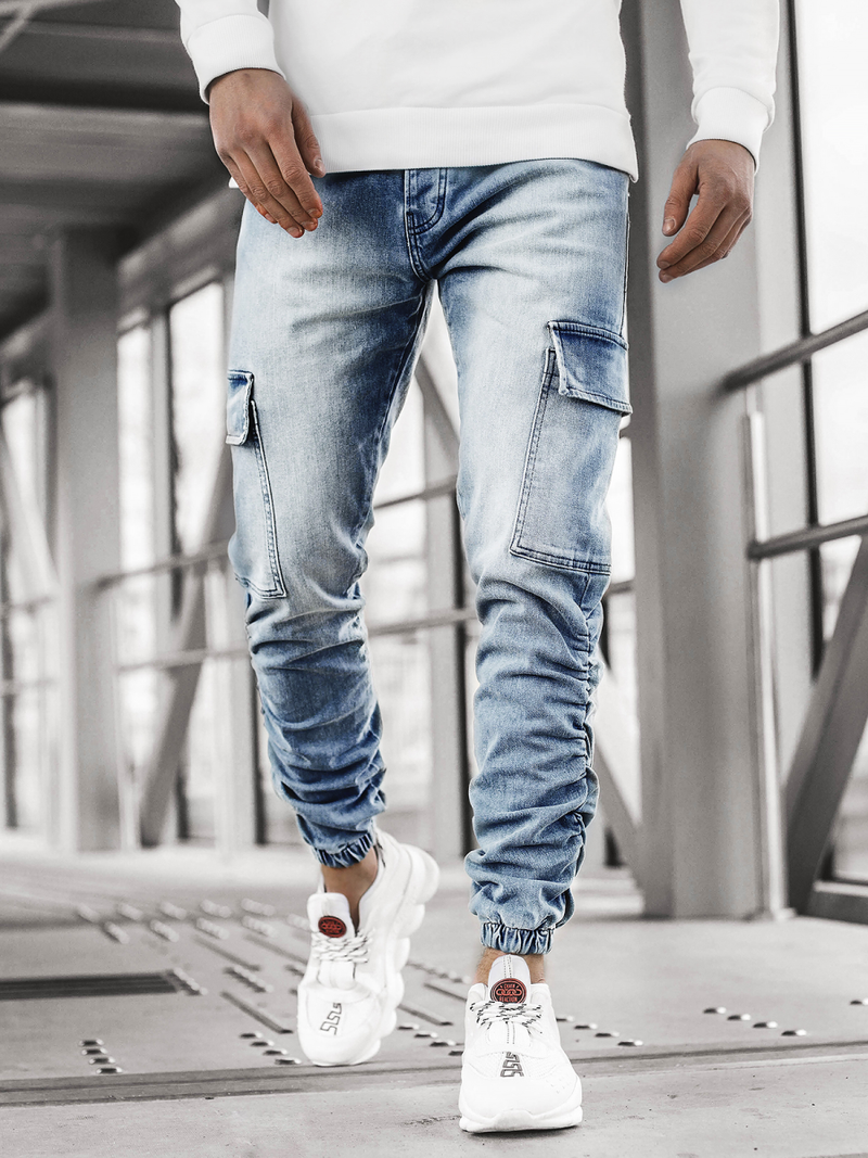 Vaqueros jogger de hombre OZONEE O/B4968