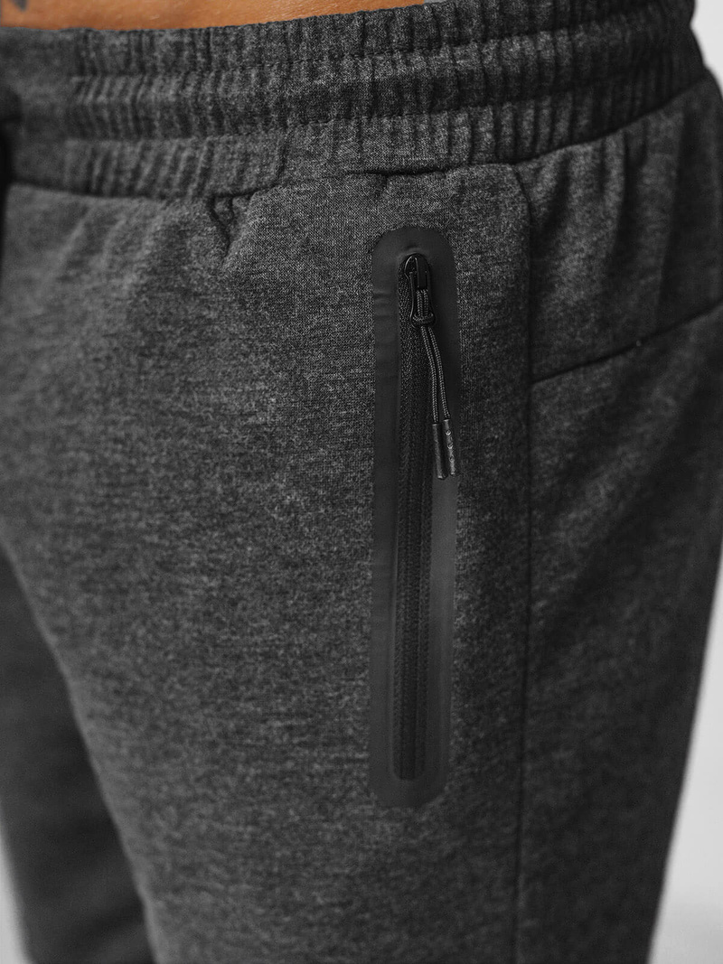 Pantalón corto de hombre grafito OZONEE JS/17K533/5