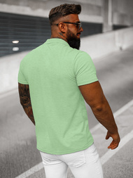 Polo de hombre menta OZONEE JS/8T80/153Z