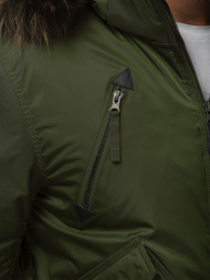 Chaqueta de hombre verde OZONEE O/99122
