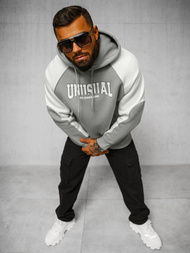 Sudadera de siva OZONEE O/SWE23027Z