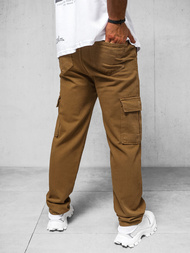 Pantalón de hombre marrón OZONEE DO/4001