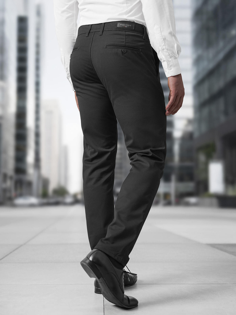 Pantalón de hombre negras OZONEE V/5100