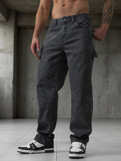 Vaqueros de hombre grafito OZONEE O/KK2828/5