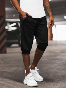 Pantalón corto de hombre negras OZONEE JS/XW07/3Z