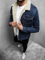 Chaqueta vaquera de hombre azul OZONEE BN/5935Z