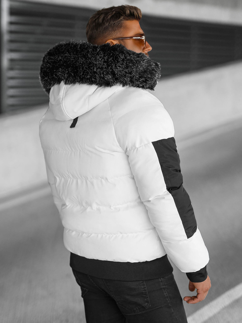 Chaqueta de hombre blanca OZONEE O/M798Z