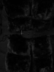 Chaqueta de mujer negra OZONEE JS/5M3158/392