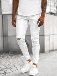 Vaqueros de hombre blancos OZONEE E/5391/01Z