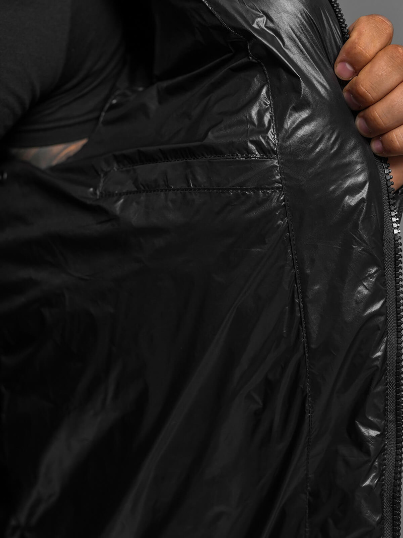 Chaqueta de hombre negro OZONEE O/M3205Z