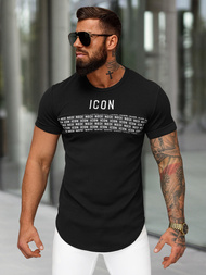 Camiseta de hombre negras OZONEE O/B1215